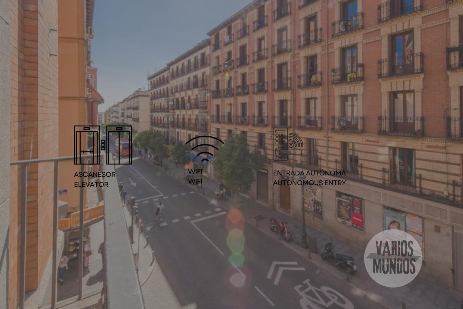 New Apt Para 7Pax En El Corazon De Madrid-Centro Kültér fotó