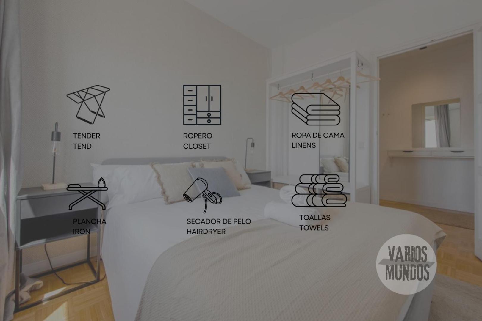 New Apt Para 7Pax En El Corazon De Madrid-Centro Kültér fotó