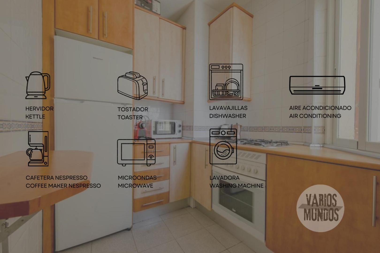 New Apt Para 7Pax En El Corazon De Madrid-Centro Kültér fotó